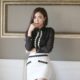 Park Da Hyun Model very cute with beautiful office dress - TruePic.net