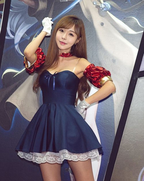Seo Jin Ah Korean Racing Model, Hot girl Korean, Hot girl live stream