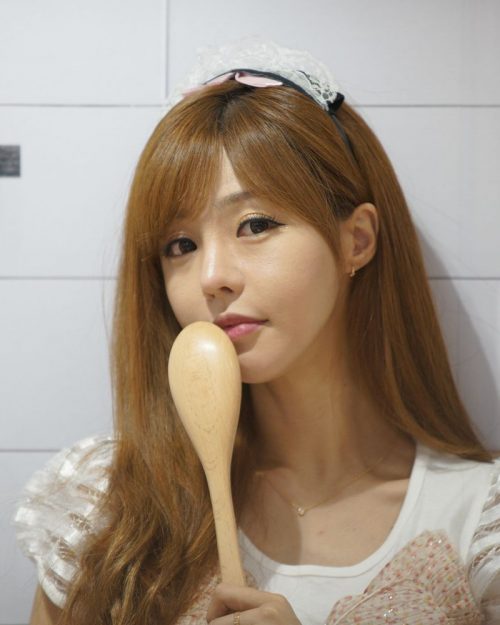 Seo Jin Ah Korean Racing Model Koba show 2016