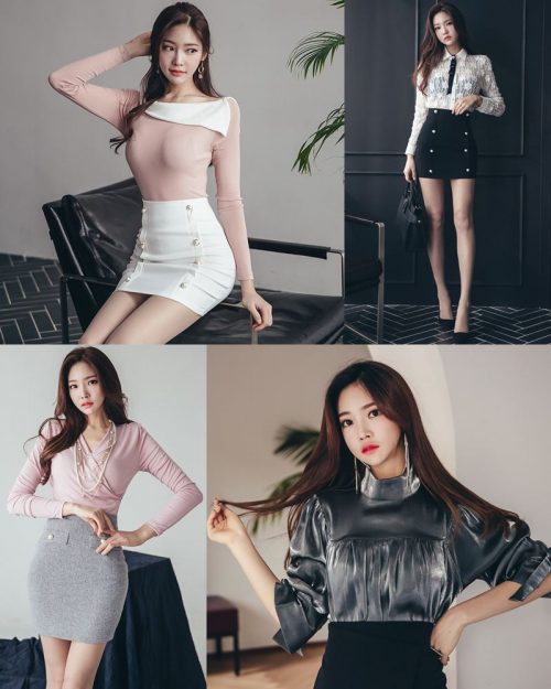 Park Jung Yoon - Korean Office Fashion Collection - Jan.2018 2