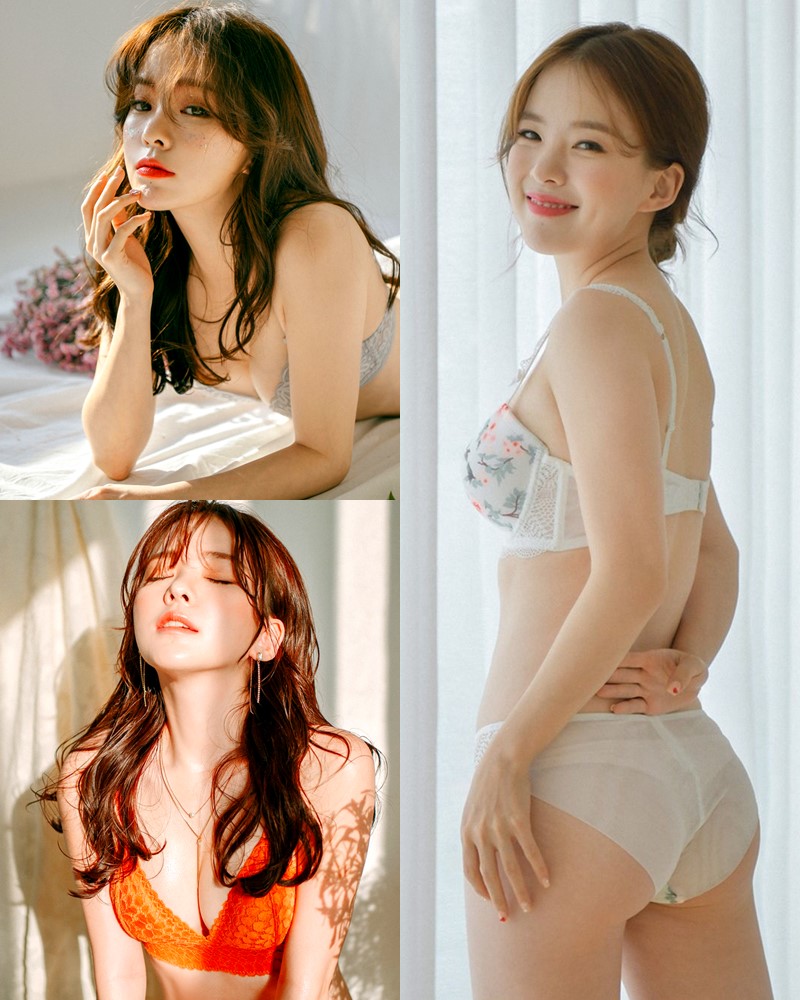Haneul-Haneul Lookbook - 20191209 - 3 set Korean Lingerie photoshoot - TruePic.net