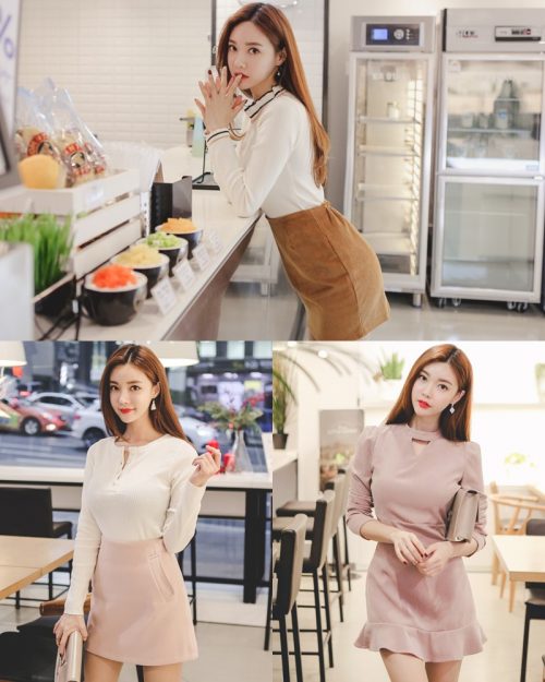 Korean model - Hyemi - 3 set Casual Indoor - 20191218 - TruePic.net