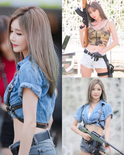 Korean Racing Model - Han Ga Eun - LG Ultragear Festival