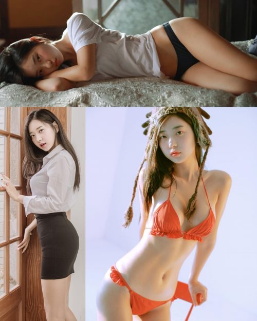 Korean hot model and fashion - Shin Jae Eun - Various Sets collection