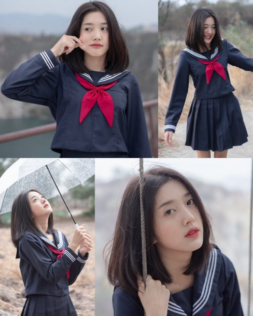 Hot girl Thailand Purewarin Kosiriwalanon - Cosplay Little Playful School Girl