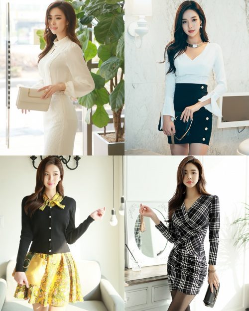 Korean Fashion Model - Park Da Hyun - Indoor Photoshoot Collection - TruePic.net