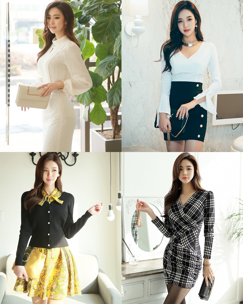 Korean Fashion Model - Park Da Hyun - Indoor Photoshoot Collection - TruePic.net