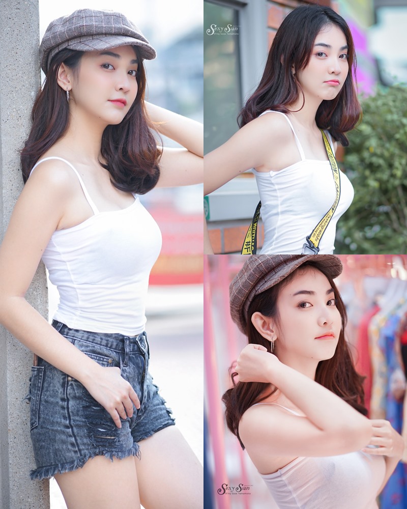 Thailand beautifil girl - Wannapon Thongkayai - The Angel on the City Street - TruePic.net