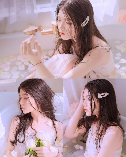 Vietnamese hot girl Quynh Nhu Nguyen - She is like a fairy of flowers