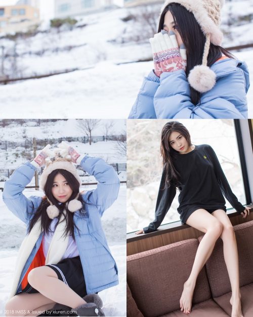 Image-IMISS-Vol.262-Sabrina model–Xu-Nuo-许诺-Sparkling-White-Snow-TruePic.net