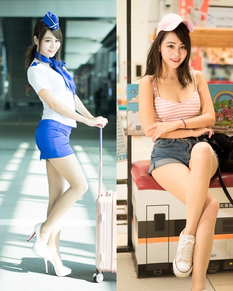Image-Taiwan-Social-Celebrity-Sun-Hui-Tong-Stewardess-High-speed-Railway-TruePic.net