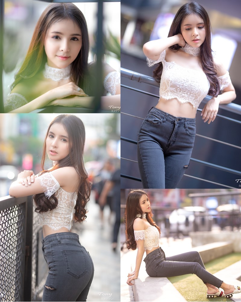 Image-Thailand-Beautiful-Model-Soithip-Palwongpaisal-Transparent-Lace-Crop-Top-And-Jean-TruePic.net