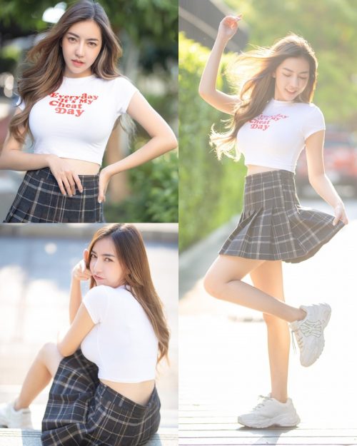 Image-Thailand-Cute-Model-Champ-Phawida-Croptop-And-MiniSkirt-TruePic.net