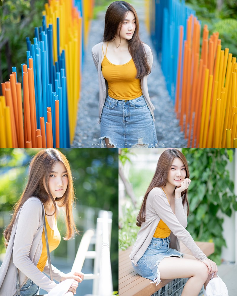 Image-Thailand-Cute-Model-Creammy-Chanama-Beautiful-Angel-In-Flower-Garden-TruePic.net