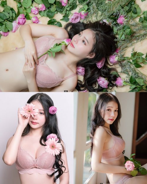 Image-Thailand-Cute-Model-Tuktick-Ponthip-Tantisuwanna-Girl-On-Flower-TruePic.net