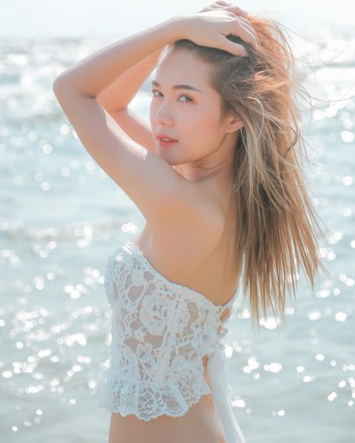 Image-Thailand-Model-Pitcha-Srisattabuth-White-Lace-Bikini-TruePic.net