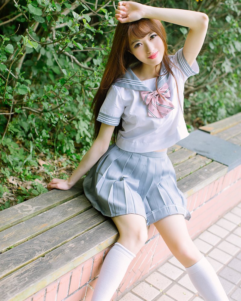 Image-Tukmo-Vol-094-Model-Zhao-Nai-Ying-赵乃莹-Lovely-School-Girl-With-Student-Uniform-TruePic.net
