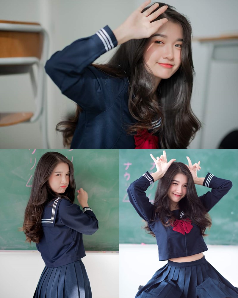 Image Thailand Cute Model - Yatawee Limsiripothong - Missing School - TruePic.net