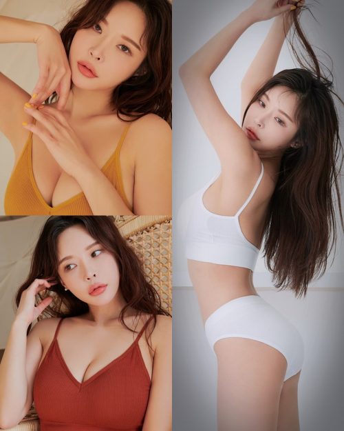 Image Korean Fashion Model - Lee A Yoon - Good Night Top Bra - TruePic.net