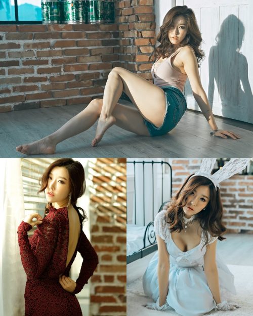 Oh Ha Ru Model Beautiful Image - Studio Photoshoot Collection - TruePic.net