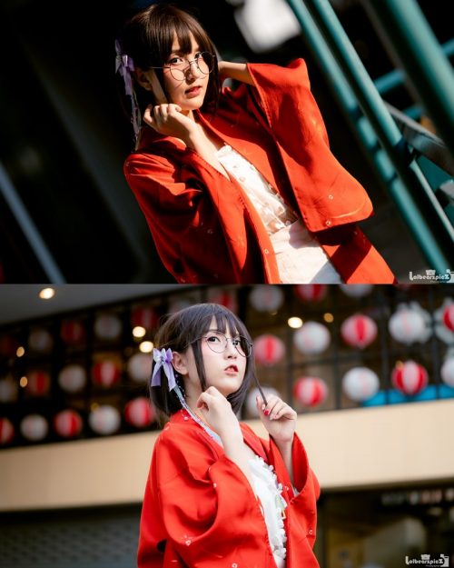 Thailand Model - Phunnita Intarapimai - Red For Love - TruePic.net