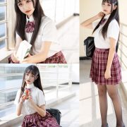 [MTCos] 喵糖映画 Vol.023 – Chinese Cute Model – Long Hair JK Girl - TruePic.net