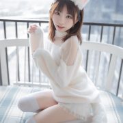 [MTCos] 喵糖映画 Vol.027 – Chinese Cute Model – Beautiful White Cat - TruePic.net