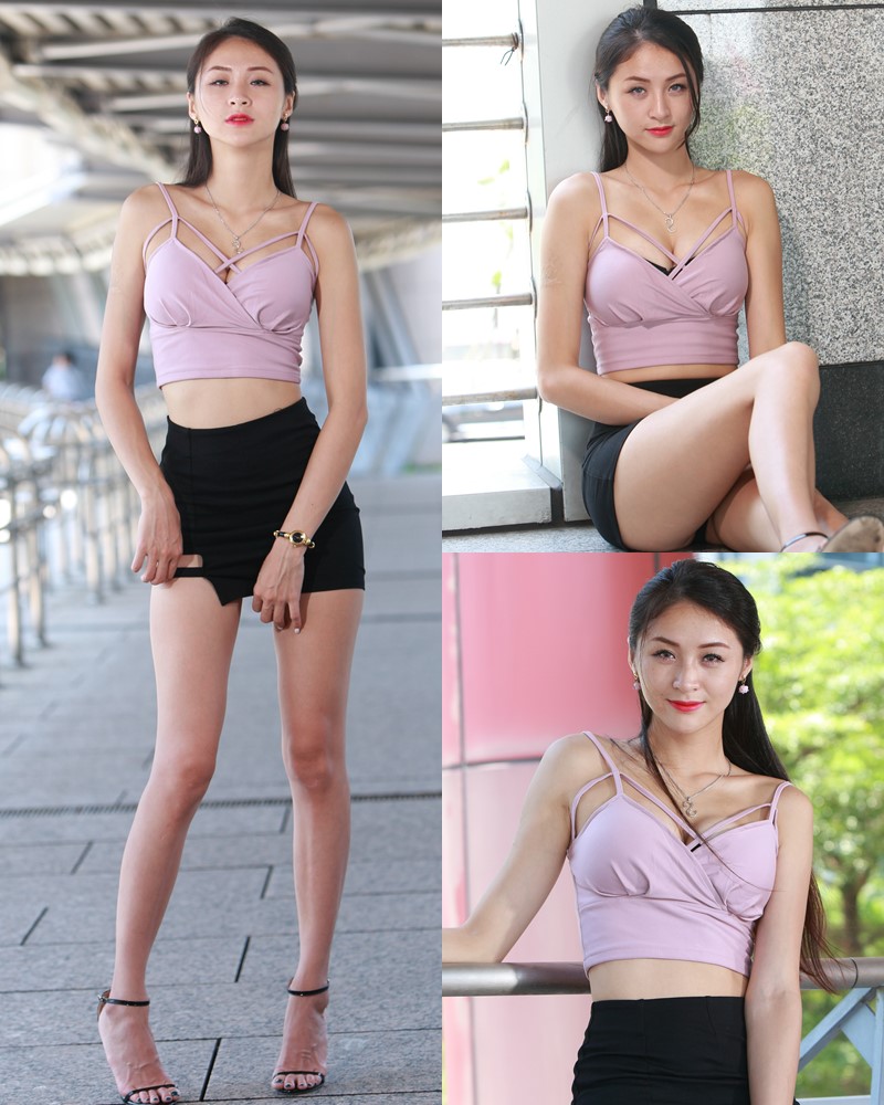 Taiwanese Model – Lola (雪岑) - Charming and Attractive Long Legs Girl - TruePic.net