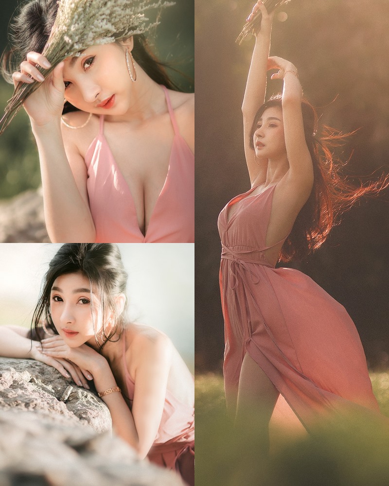 Thailand Model - Pattamaporn Keawkum - Beautiful Dream In Pink - TruePic.net