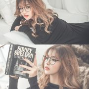 Vietnamese Model - Cute Glasses Girl With Black Dress - TruePic.net