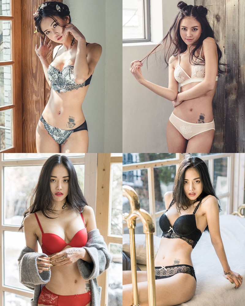 Korean Fashion Model – Baek Ye Jin – Sexy Lingerie Collection #7 - TruePic.net