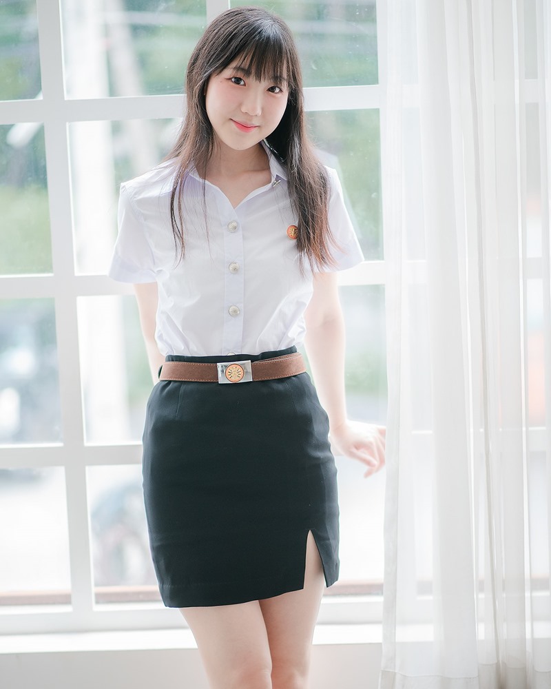 Thailand Model - Miki Ariyathanakit - Cute Student Girl - TruePic.net
