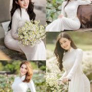 The Beauty of Vietnamese Girls with Traditional Dress (Ao Dai) #3 - TruePic.net