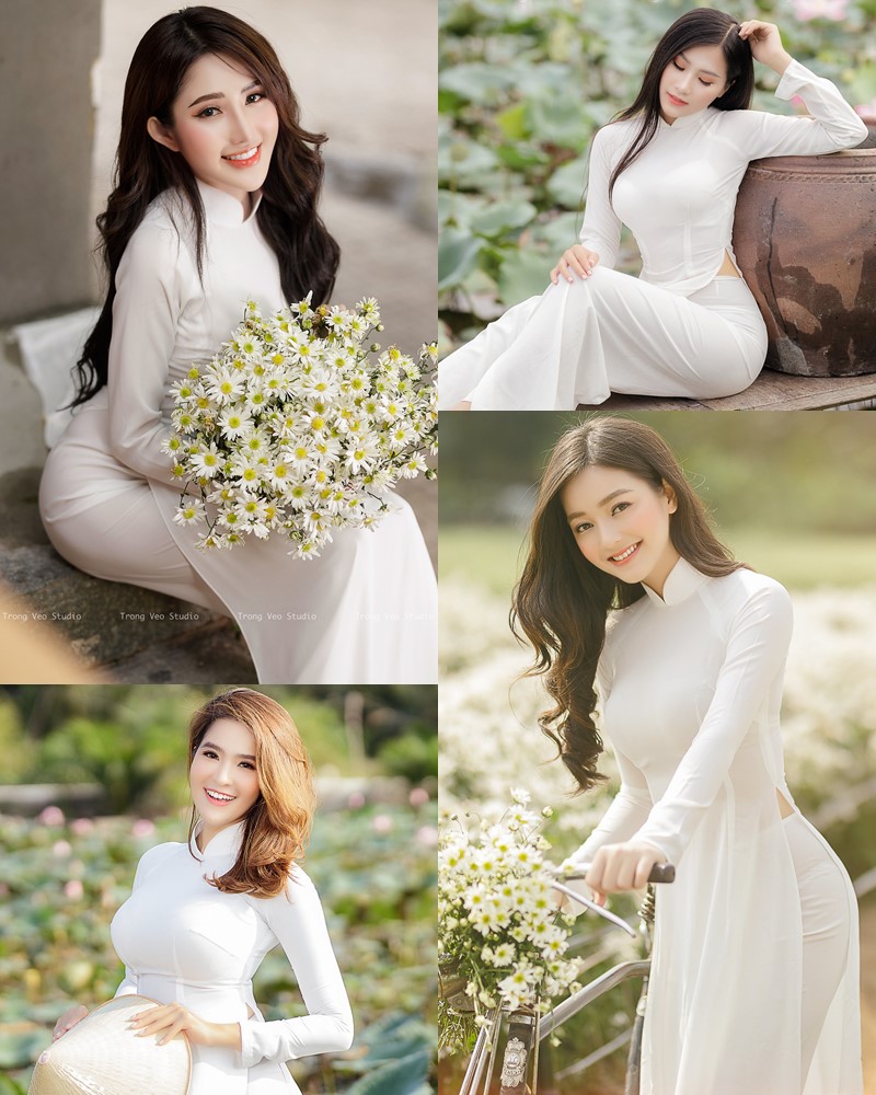 The Beauty of Vietnamese Girls with Traditional Dress (Ao Dai) #3 - TruePic.net
