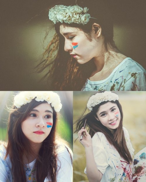 Vietnamese Model - How To Beautiful Angel Become An Painter - TruePic.net