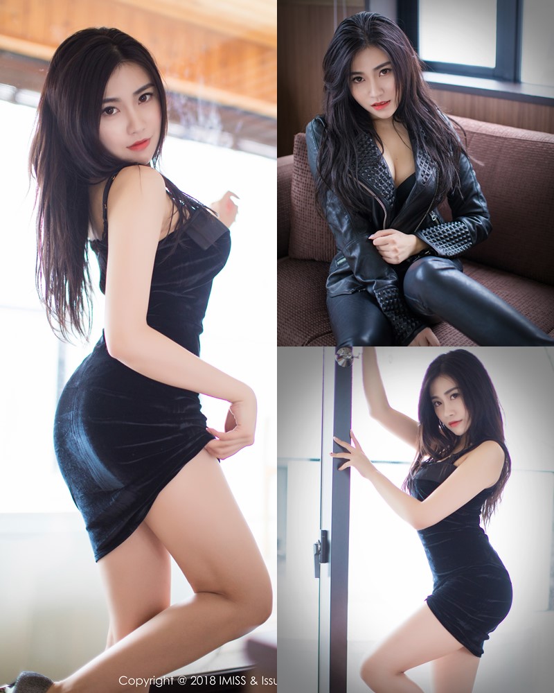 IMISS Vol.213 - Chinese Model - Sabrina (Xu Nuo 许诺) - Sexy Black Women - TruePic.net