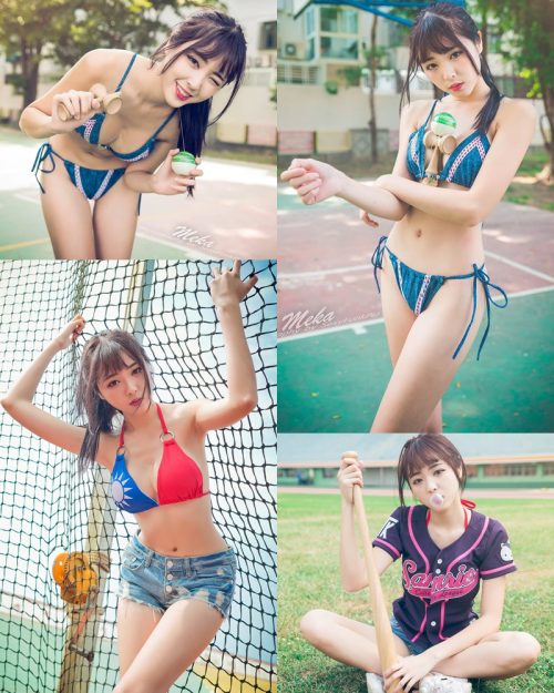 Taiwanese Model - 怡蒨兒Meka - Beautiful and Sexy Sport Girl - TruePic.net
