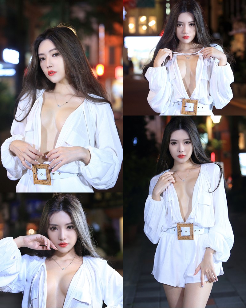 Taiwanese Model – 莊舒潔 (ViVi) – Sexy and Pure Baby In Night - TruePic.net