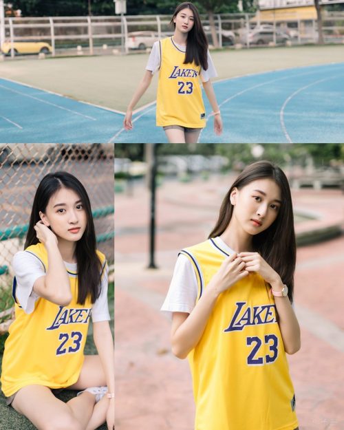 Thailand Beautiful Girl - View Benyapa - Long Hair Sport Girl - TruePic.net