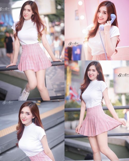 Thailand Model - Jarunya Boonya - Pink Love Love Love - TruePic.net