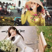 The Beauty of Vietnamese Girls with Traditional Dress (Ao Dai) #5 - TruePic.net
