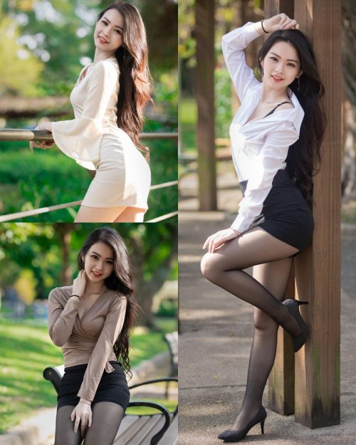 Taiwanese Model - 杨宓凌 - Concept The Office Girl - TruePic.net