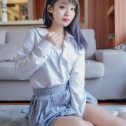 [MTCos] 喵糖映画 Vol.047 – Chinese Cute Model – Sexy Student Uniform - TruePic.net