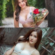 Thailand Model – Sukanya Rongpol – Sexy White Bra - TruePic.net