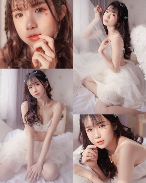 Vietnamese Cute Girl - Tran Thi Anh Thu - Beautiful White Butterfly - TruePic.net