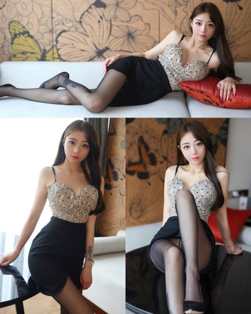XIUREN No.2657 - Chinese Model - Bella (佘贝拉) - Sexy Corset and Mini Juyp - TruePic.net