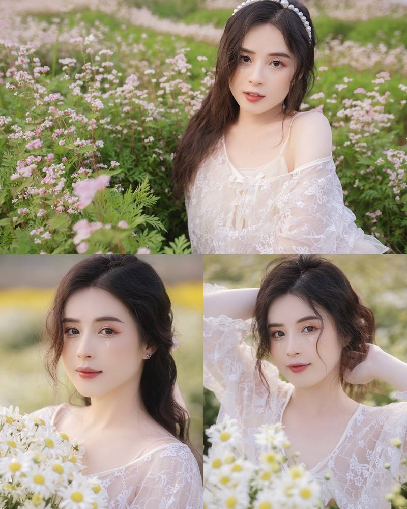Vietnamese Model - Thao Nari - Daisy Flower Fairy - TruePic.net (27 pictures)