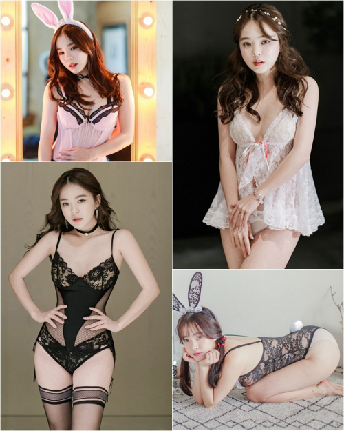 Korean Model - Haneul - Various Lingerie Set - TruePic.net (87 pictures)