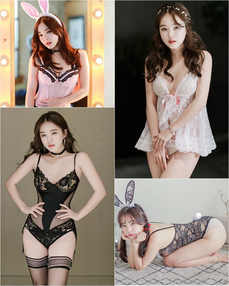 Korean Model - Haneul - Various Lingerie Set - TruePic.net (87 pictures)